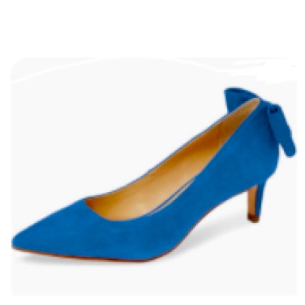 Elegant Blue Women's Heels